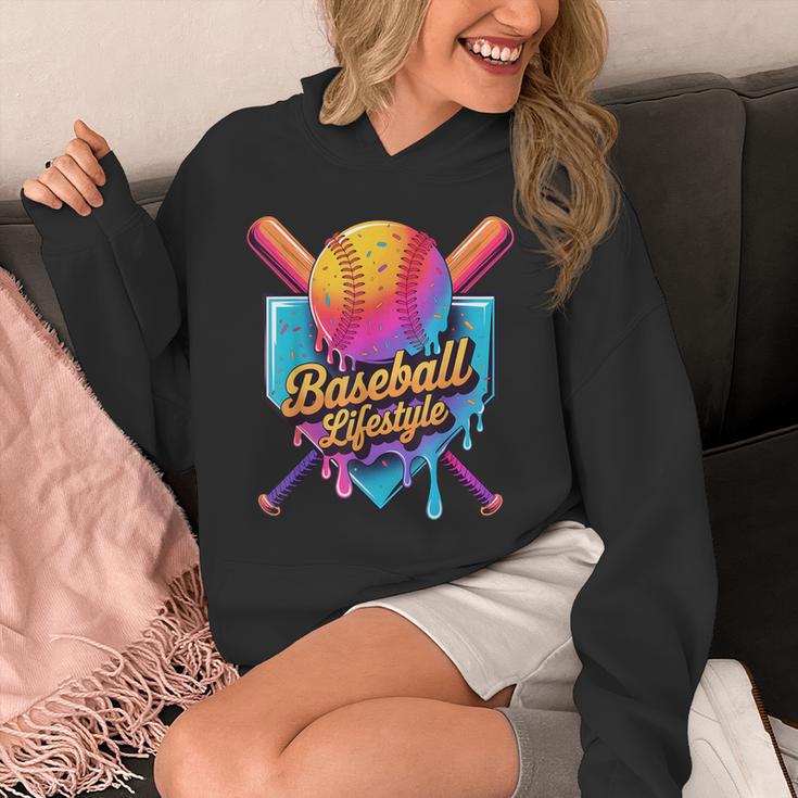 Baseball Lifestyle Drip Icecream Unisex Hoodie