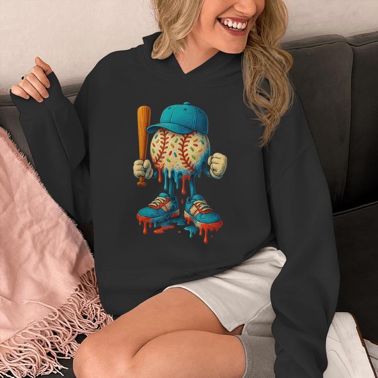 Baseball Lifestyle Youth Baseball Drip Icecream Unisex Hoodie Baseball Lifestyle Youth Baseball Drip Icecream Unisex Hoodie