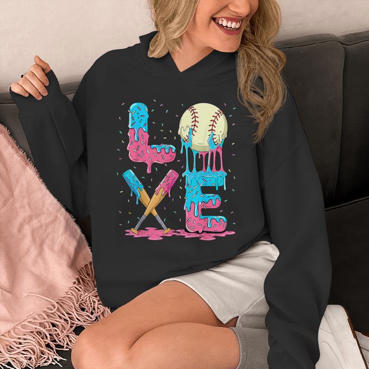 Baseball Love Drip Ice Cream Colorful Baseball Unisex Hoodie Baseball Love Drip Ice Cream Colorful Baseball Unisex Hoodie