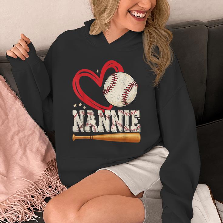 Baseball Nannie Baseball Heart Family Matching Unisex Hoodie Baseball Nannie Baseball Heart Family Matching Unisex Hoodie