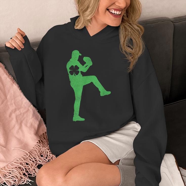 Baseball Shamrock St Patrick's Day Saint Paddy's Unisex Hoodie Baseball Shamrock St Patrick's Day Saint Paddy's Unisex Hoodie
