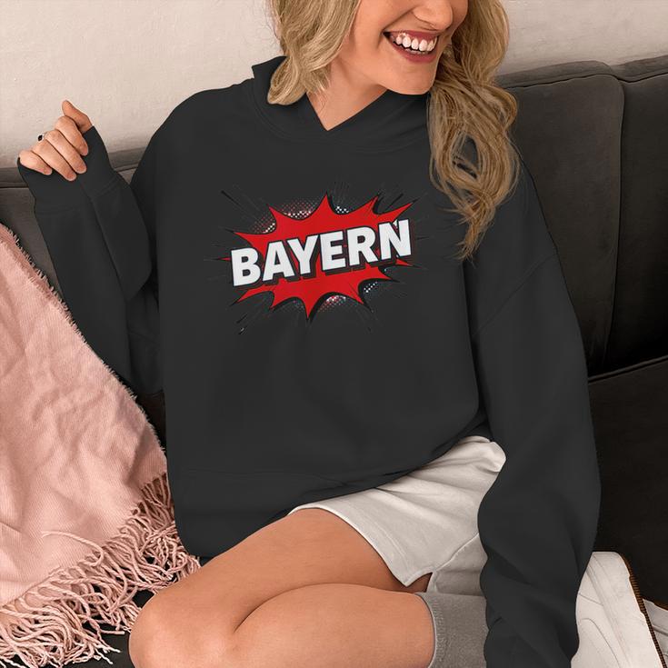 Bayern Comic Book Style Splash Unisex Hoodie