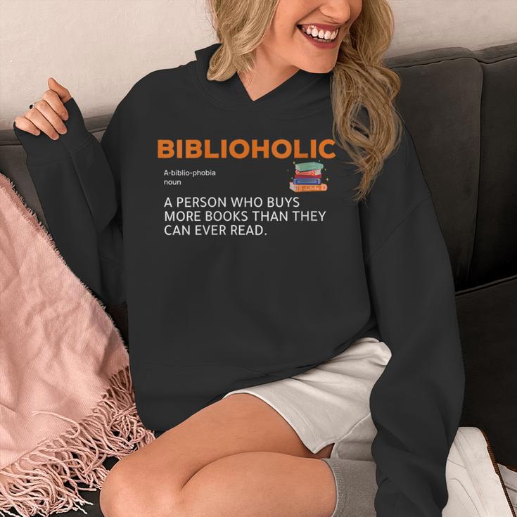 Biblioholic Definition Reading Nerd Book Lovers Geek Unisex Hoodie