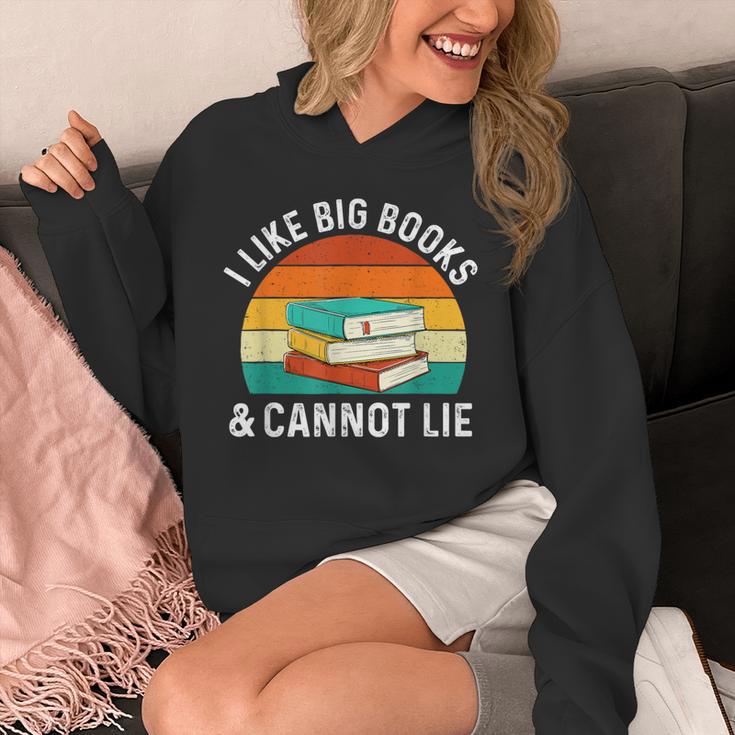 I Like Big Books & Cannot Lie Reading Bookworm Reader Unisex Hoodie
