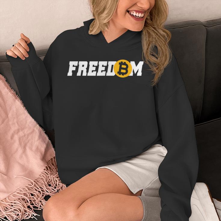 Bitcoin Freedom 暗号通貨 Btc 自由 ミリオネア ビットコインでお金持ち パーカー
