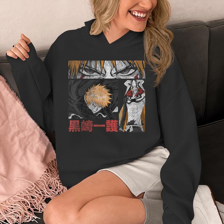 Bleach Graphic Ichigo Comic Book Style Anime Unisex Hoodie Bleach Graphic Ichigo Comic Book Style Anime Unisex Hoodie