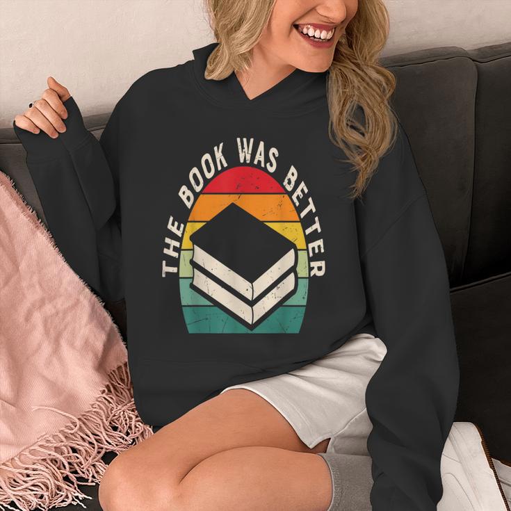 The Book Was Better Book Reading Unisex Hoodie The Book Was Better Book Reading Unisex Hoodie