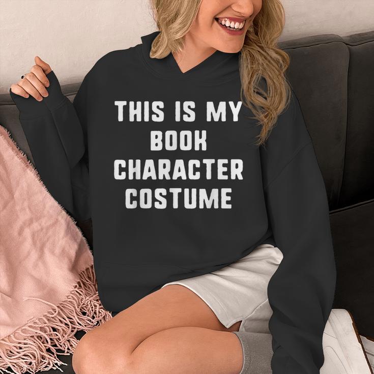 This Is My Book Character Costume Halloween Easy Kids Adult Unisex Hoodie