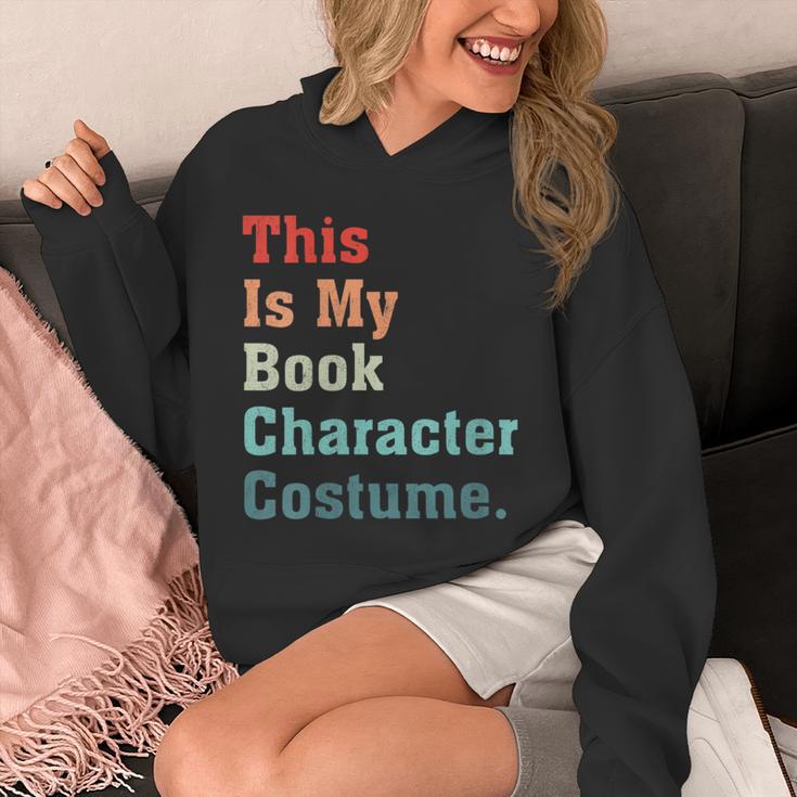 This Is My Book Character Costume For Book Lovers Vintage Unisex Hoodie