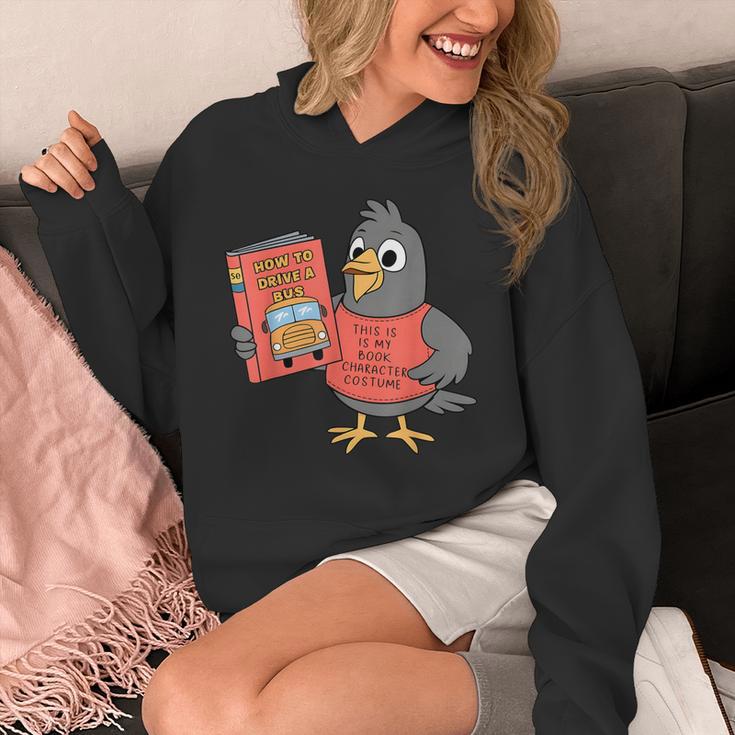 This Is My Book Character Costume- Pigeon Kids Reading Unisex Hoodie