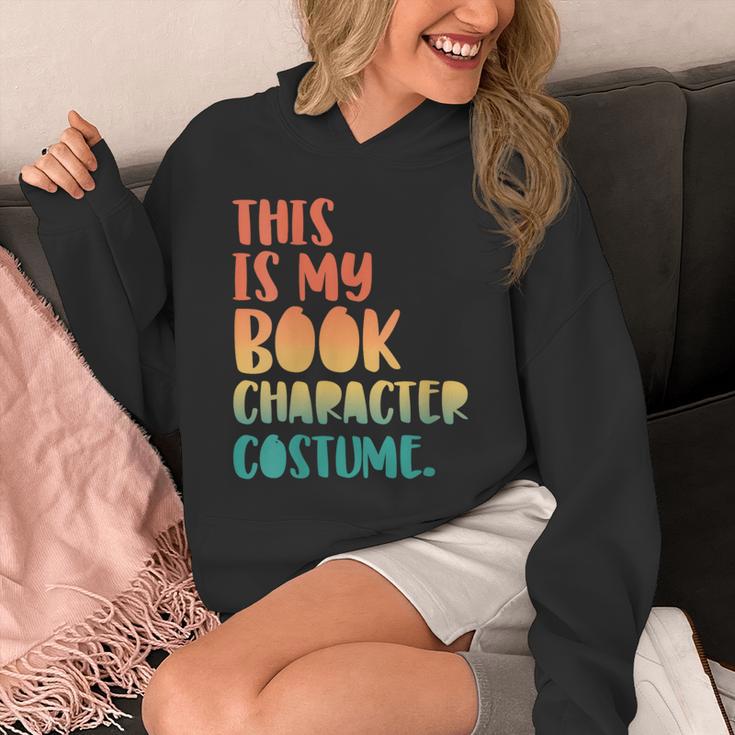 This Is My Book Character Costume Retro Halloween Unisex Hoodie This Is My Book Character Costume Retro Halloween Unisex Hoodie
