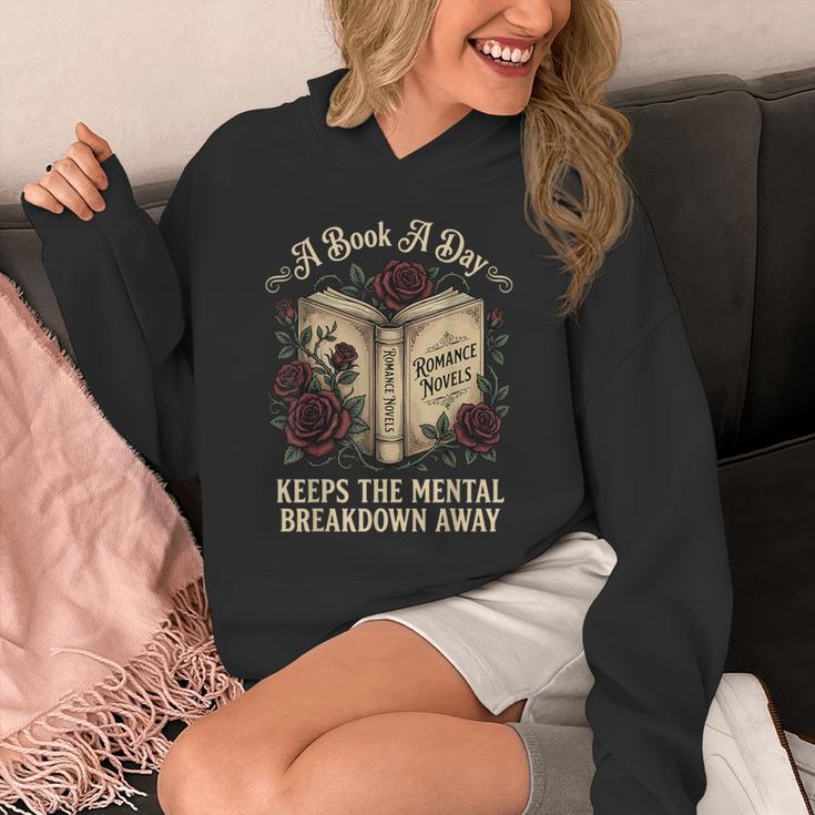 A Book A Day Keeps The Mental Breakdown Away Unisex Hoodie
