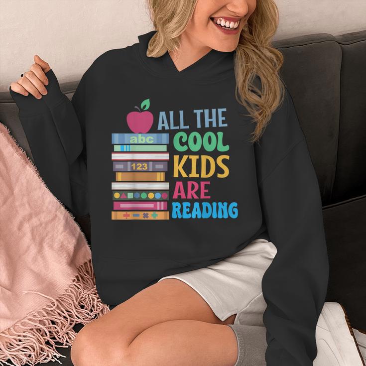 Book Lover All The Cool Kids Reading Unisex Hoodie