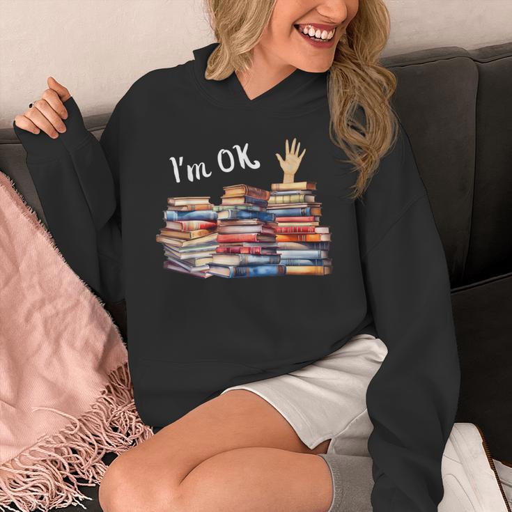 Book Lover For Women Readers Teacher Librarian Unisex Hoodie