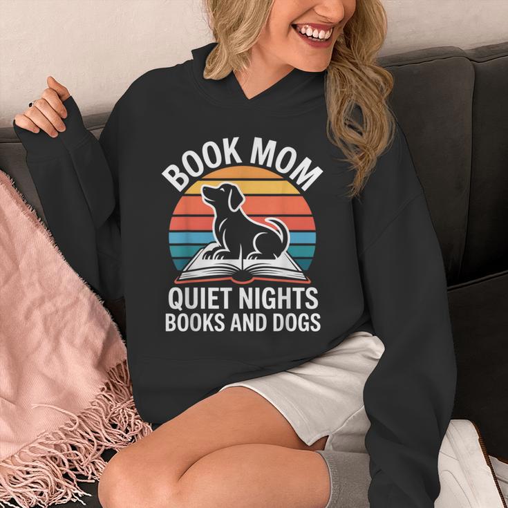 Book Mom Quiet Nights Books And Dogs Unisex Hoodie Book Mom Quiet Nights Books And Dogs Unisex Hoodie