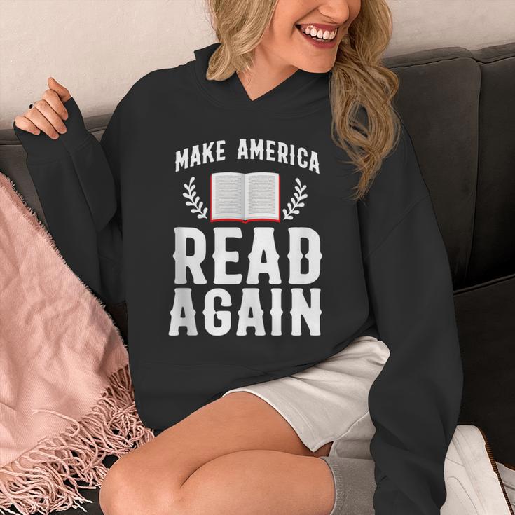 Book Reading Make America Read Again Unisex Hoodie
