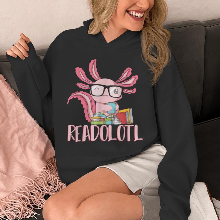 Book Reading Readolotl Amphibian Animal Bookworm Axolotl Unisex Hoodie Book Reading Readolotl Amphibian Animal Bookworm Axolotl Unisex Hoodie