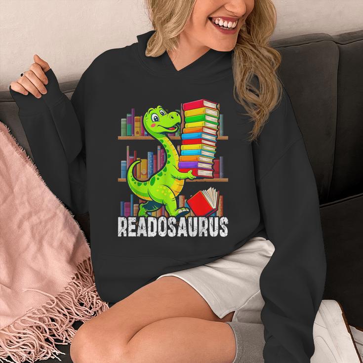 Book Readosaurus Dinosaur Books Library Reading Lovers Unisex Hoodie