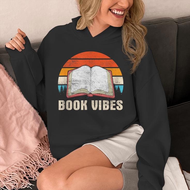Book Vibes For Book Lovers Bookworm Reading Unisex Hoodie