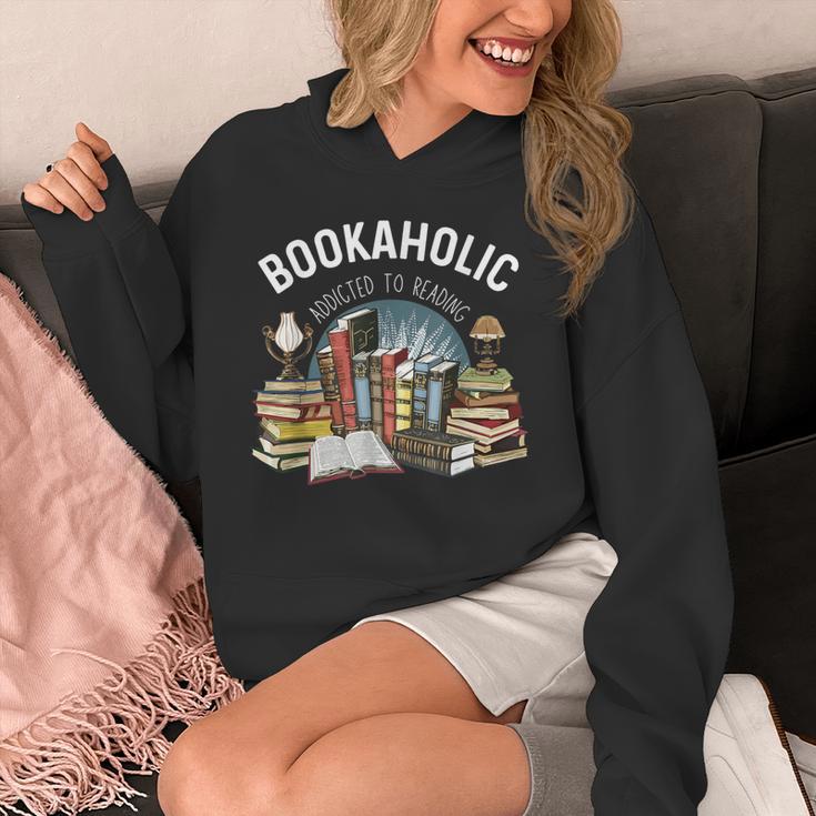 Bookaholic Addicted To Reading Book Lovers Literacy Unisex Hoodie