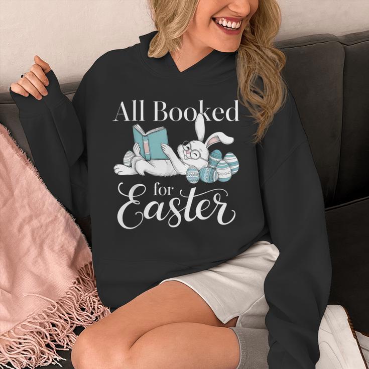 All Booked For Easter Librarian Core Book Reader Author Unisex Hoodie