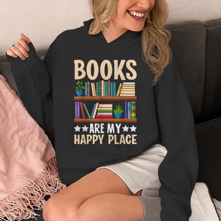 Books Are My Happy Place Unisex Hoodie