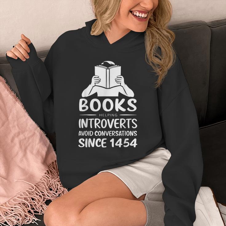 Books Helping Introverts Avoid Conversations Since 1454 Unisex Hoodie Books Helping Introverts Avoid Conversations Since 1454 Unisex Hoodie