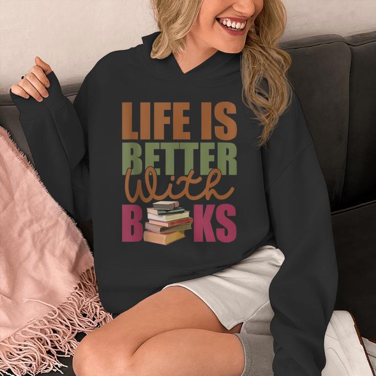 Books Novels Reading Shirt Life Is Better With Books Unisex Hoodie Books Novels Reading Shirt Life Is Better With Books Unisex Hoodie