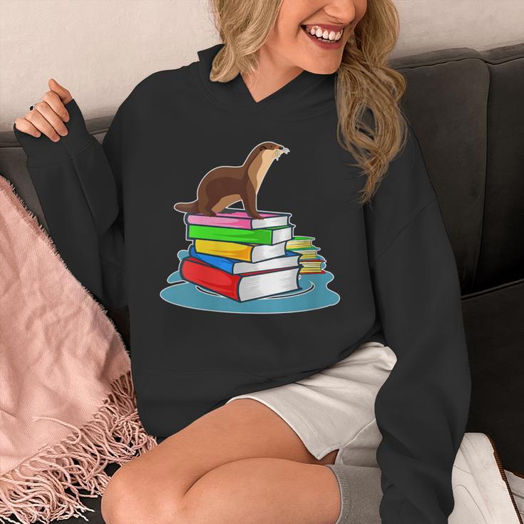 Books Sea Otter Teacher Unisex Hoodie Books Sea Otter Teacher Unisex Hoodie