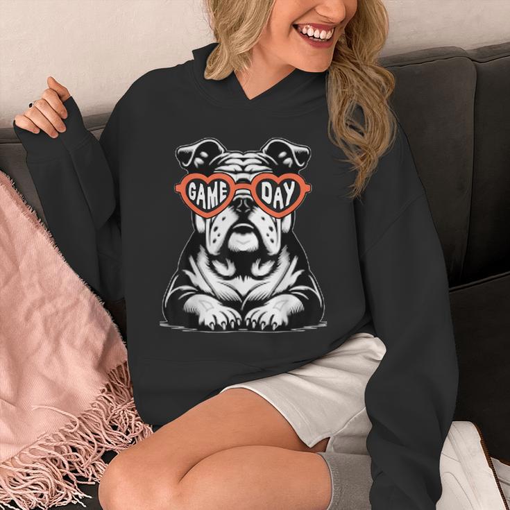 Bulldog Mascot Sports Fan Football Basketball Baseball Unisex Hoodie Bulldog Mascot Sports Fan Football Basketball Baseball Unisex Hoodie