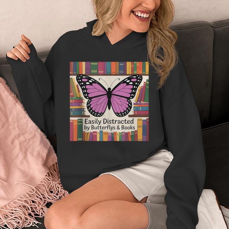 Butterfly Decor Book Butterfly Party Favors Purple Butterfly Unisex Hoodie