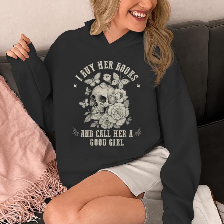I Buy Her Books And Call Her A Good Girl Smut Book Lover Unisex Hoodie I Buy Her Books And Call Her A Good Girl Smut Book Lover Unisex Hoodie