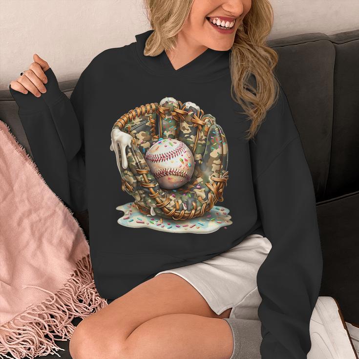 Camo Baseball Gloves Lifestyle 101 Apparel Drip Ice Cream Unisex Hoodie Camo Baseball Gloves Lifestyle 101 Apparel Drip Ice Cream Unisex Hoodie