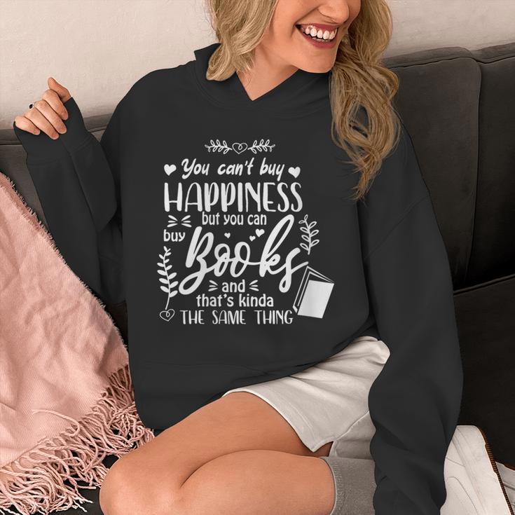 You Can't Buy Happiness But Books Kinda The Same Reading Unisex Hoodie