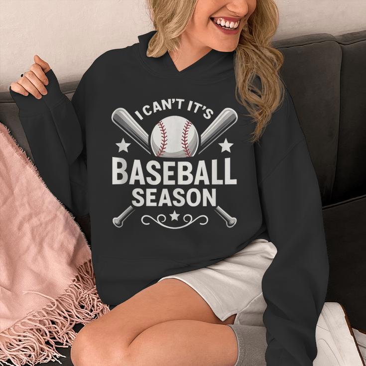 I Can't It's Baseball Season Unisex Hoodie I Can't It's Baseball Season Unisex Hoodie
