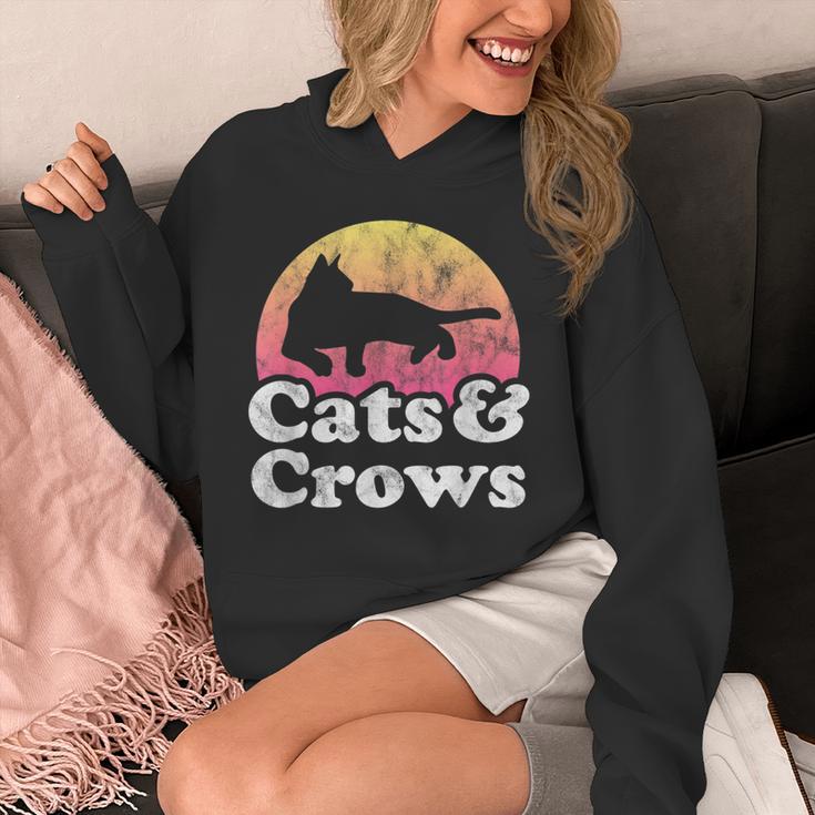 Cats And Crows メンズ レディース ボーイズ ガールズ カラス パーカー