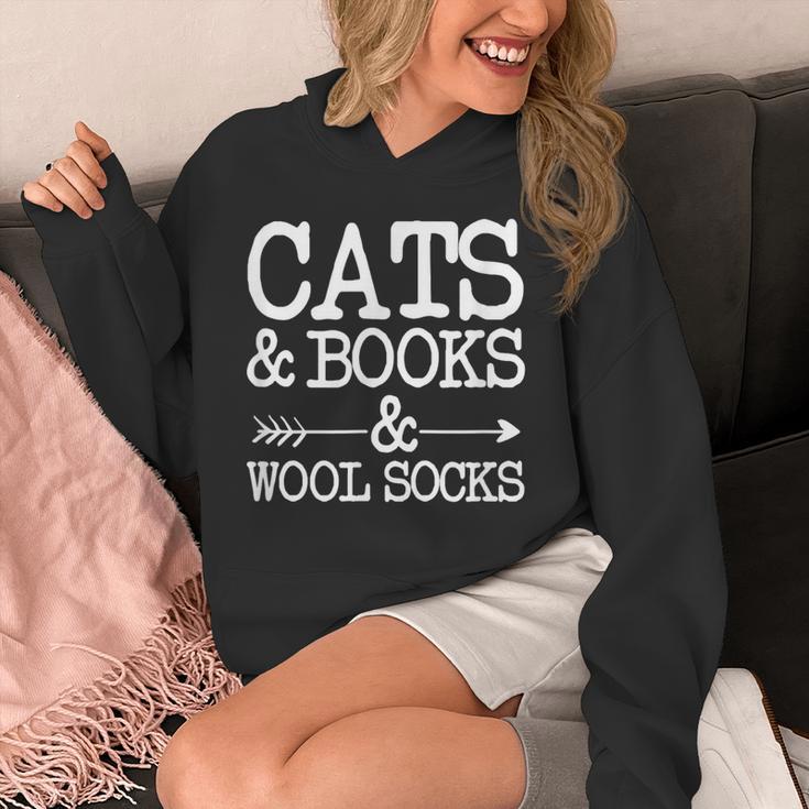 Cats And Books And Wool Socks Unisex Hoodie Cats And Books And Wool Socks Unisex Hoodie