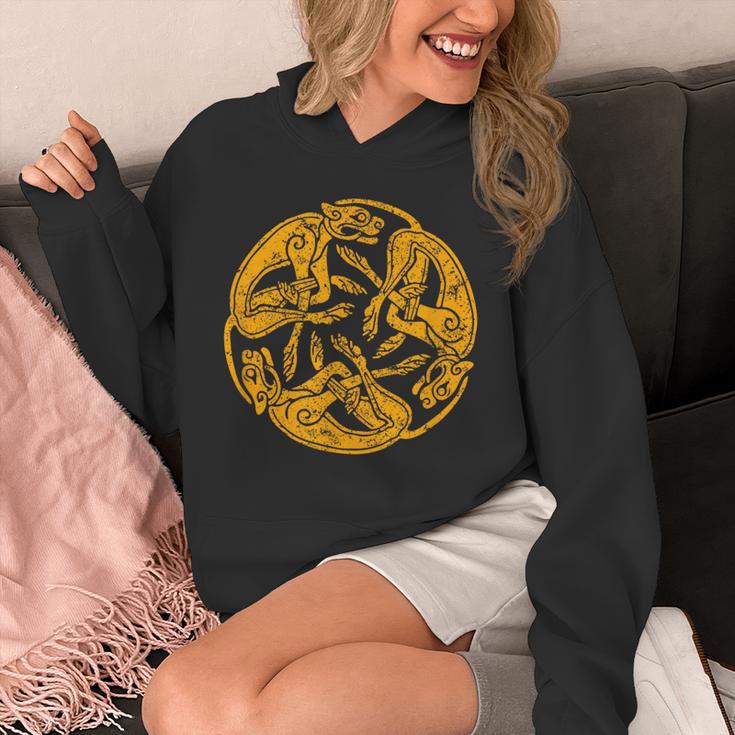 Celtic Book Of Kells Trinity Hounds Unisex Hoodie Celtic Book Of Kells Trinity Hounds Unisex Hoodie