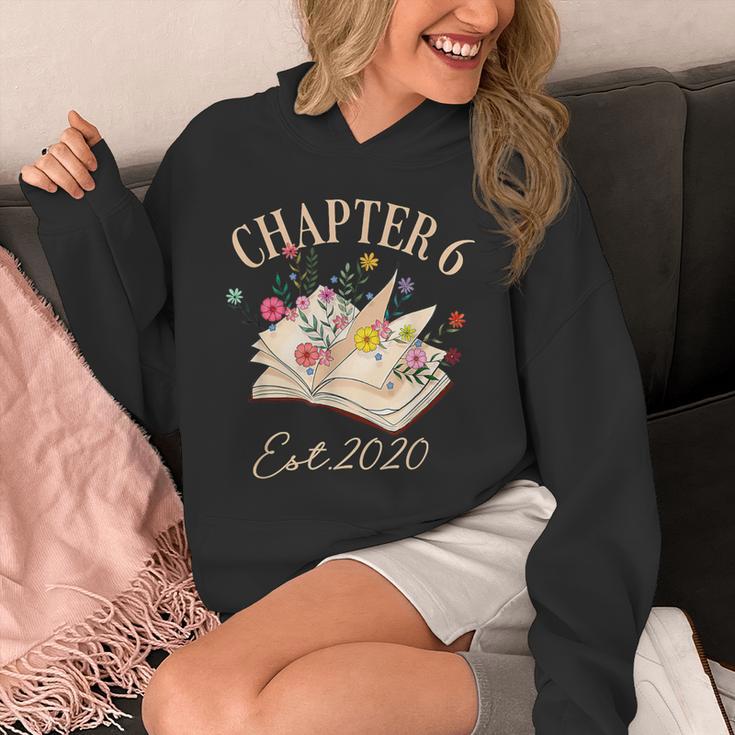 Chapter 6 Years Old For Book Lover 6th Birthday Bookworm Unisex Hoodie