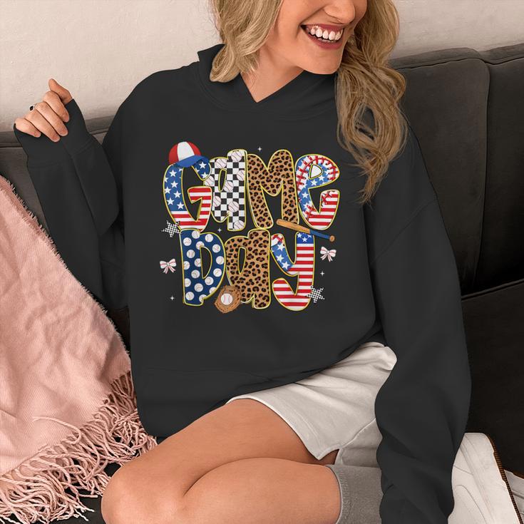 Checkered Leopard Game Day Baseball Men Women Kids Unisex Hoodie Checkered Leopard Game Day Baseball Men Women Kids Unisex Hoodie