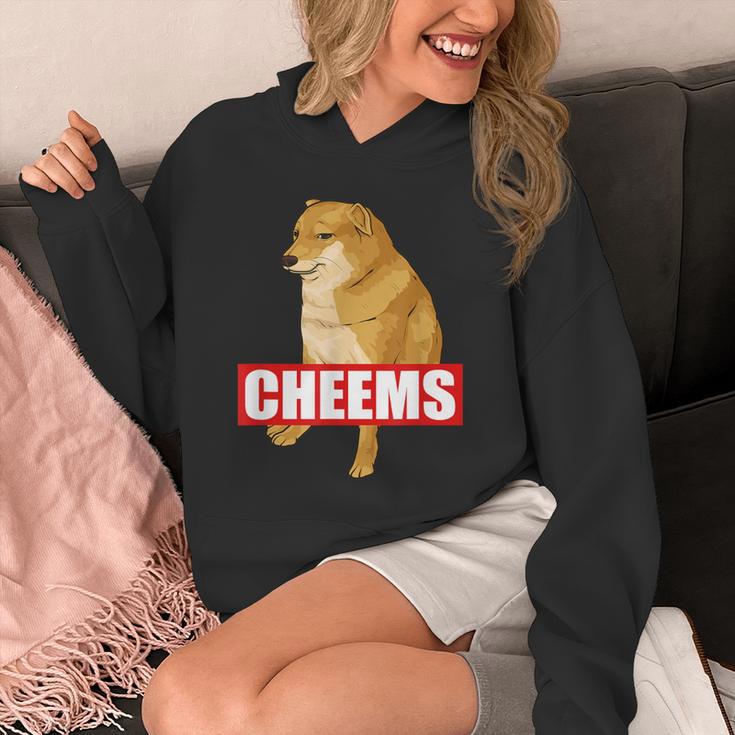 Cheems Dog おもしろ柴犬ダンクミーム パーカー