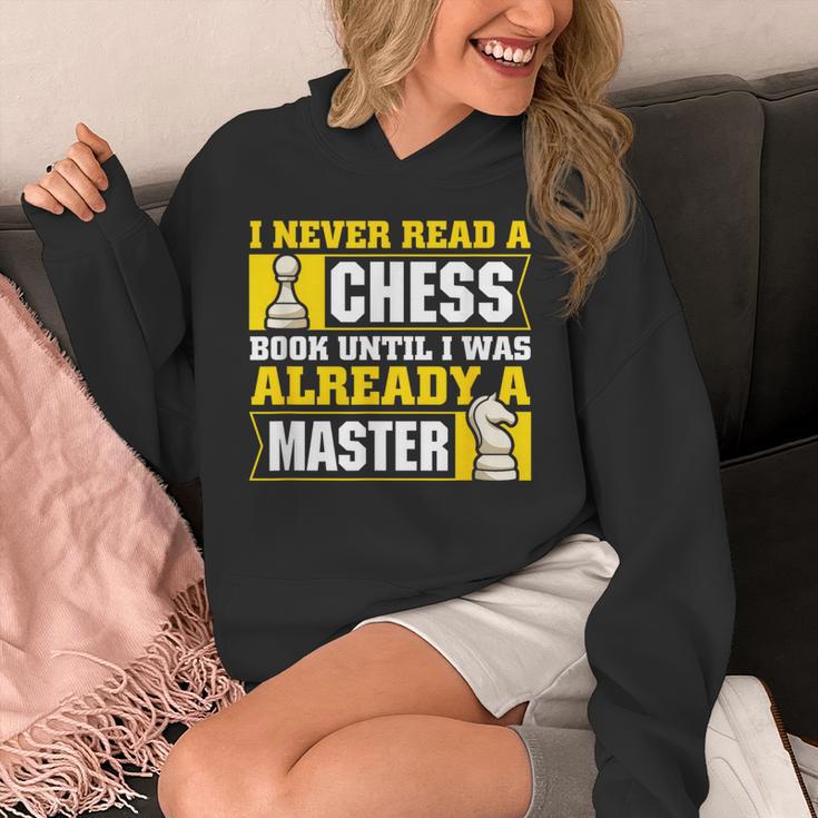 Chess Player I Never Read a Chess Book Chess Unisex Hoodie Chess Player I Never Read a Chess Book Chess Unisex Hoodie