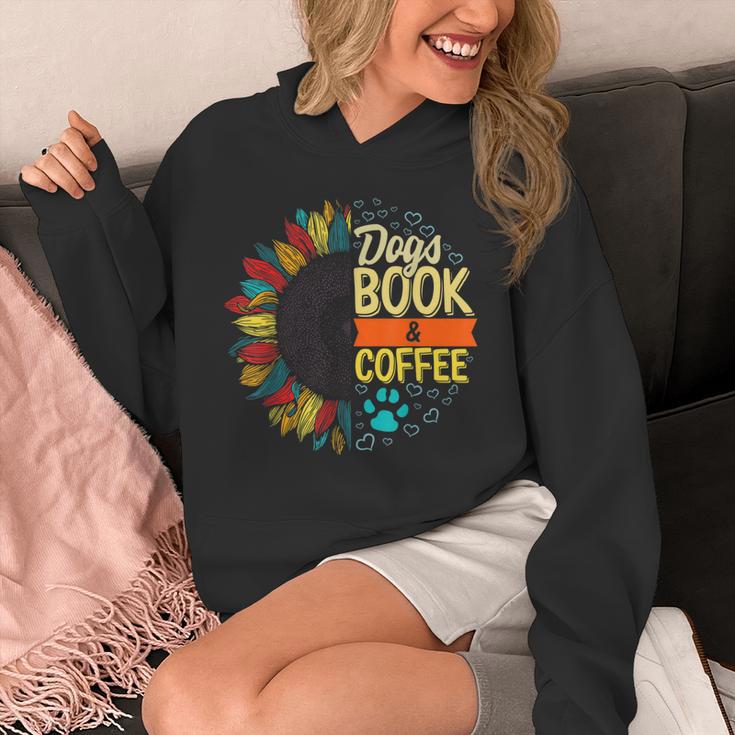 Coffee Books Dogs Lover Weekend Book Dog Mom Coffee Addict Men Women Kids Unisex Hoodie