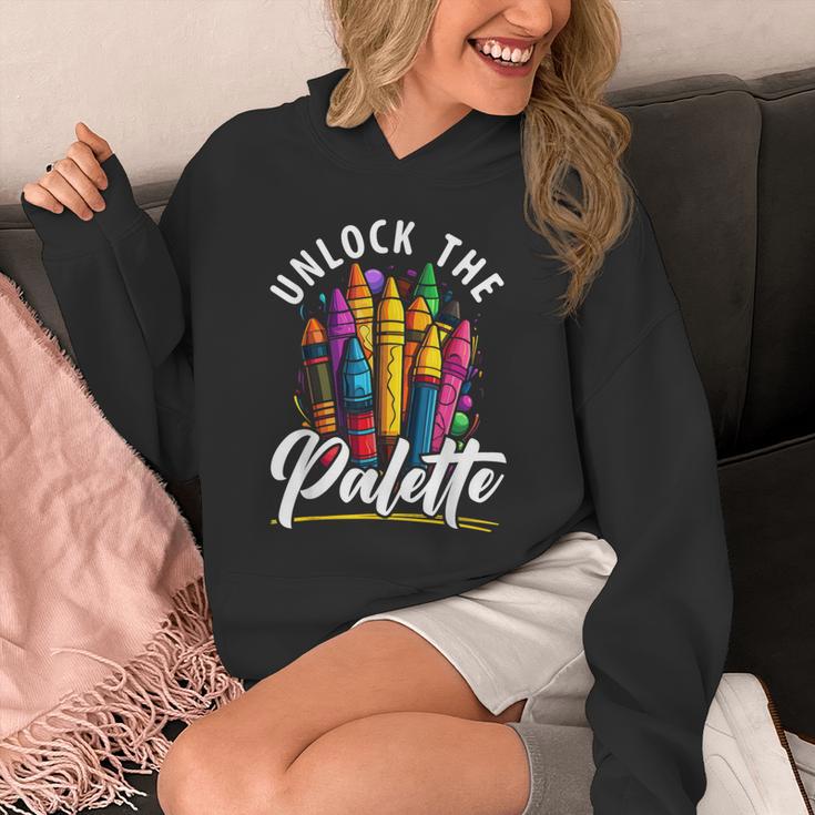Coloring Book Lover Childrens Book Drawing Coloring Color Unisex Hoodie