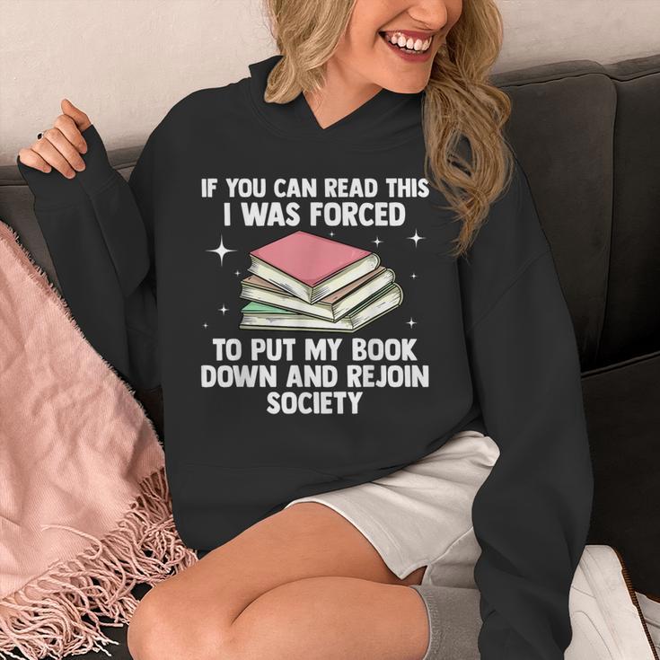 Cool Librarian Art For Men Women Novel Book Nerd Library Unisex Hoodie