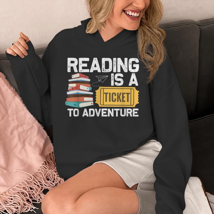 Cool Reading For Men Women Read Books Library Book Lovers Unisex Hoodie