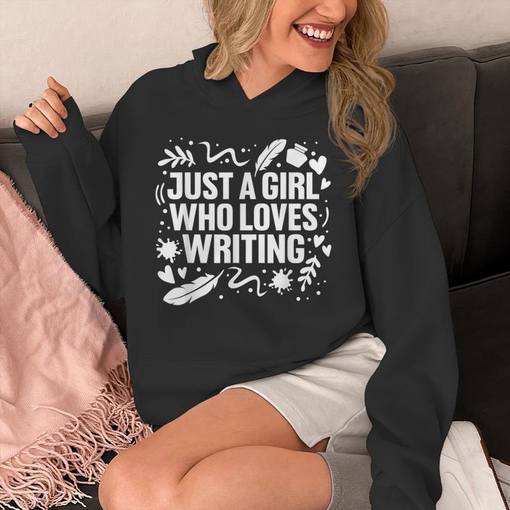 Cool Writing For Women Girls Book Writer Author Poetry Unisex Hoodie Cool Writing For Women Girls Book Writer Author Poetry Unisex Hoodie