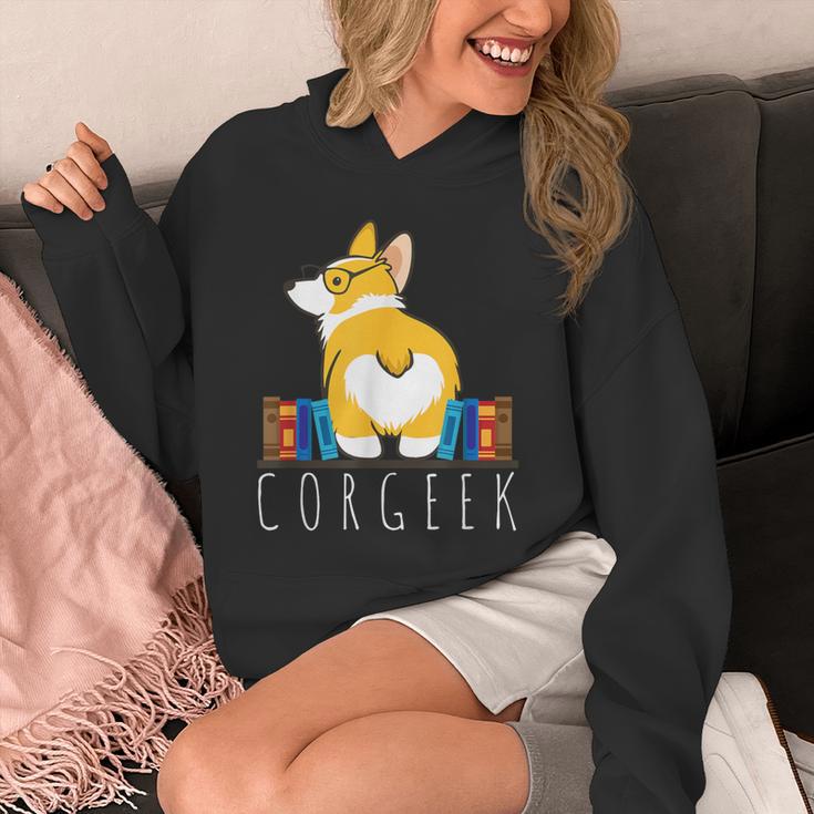 Corgi Corgeek Book Nerd Geek Dog Shirt T-Shirt Unisex Hoodie Corgi Corgeek Book Nerd Geek Dog Shirt T-Shirt Unisex Hoodie