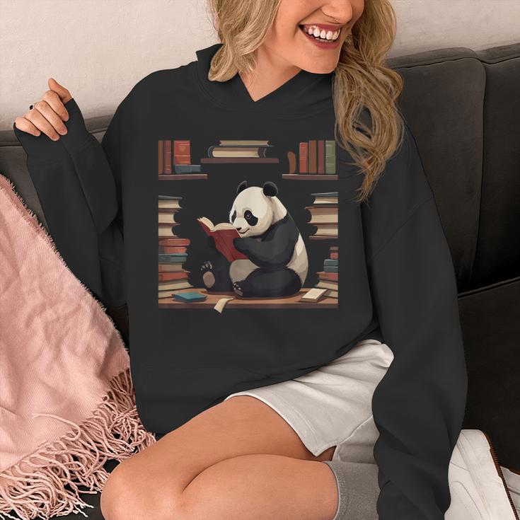 Cute Bear Is Reading a Book Reading Panda Bear Unisex Hoodie Cute Bear Is Reading a Book Reading Panda Bear Unisex Hoodie