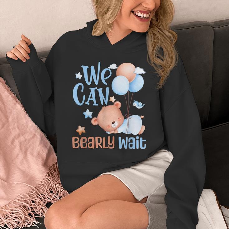 Cute We Can Bearly Wait For Gender Neutral ベビーシャワーパーティー パーカー